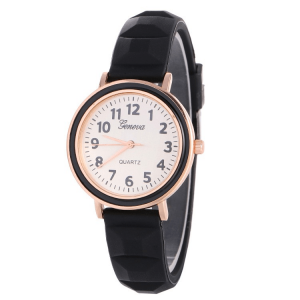 Reloj Casual Sports Geneva Negro