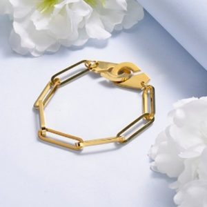 Pulsera mujer acero inoxidable broche esposas