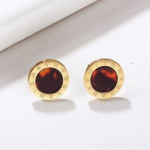 Aretes dorados carey