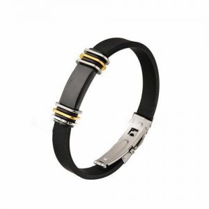 Pulsera de caballero modelo 11044 color negro
