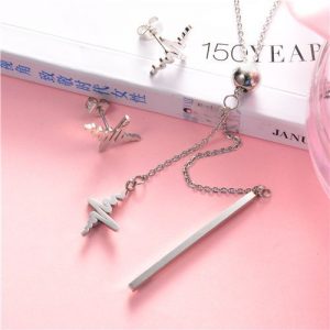 Conjunto de Collar y Aretes modelo kb225