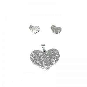 Aretes con dije modelo kb334