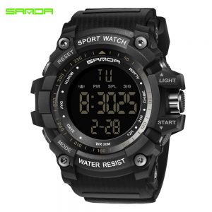 Reloj deportivo Sanda 359 negro