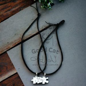 Choker modelo doble corazon AI 316L