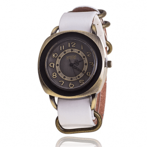 Reloj CCQ Vintage 0203 blanco