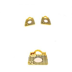 Aretes con dije modelo kb452