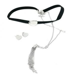 Chocker y Aretes mod kb519B