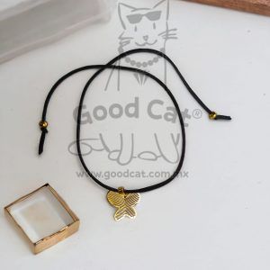 Choker mariposa dorada AI 316L