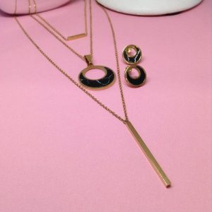 Conj dor cad 3 lienzos c arete mod circulo acrilico