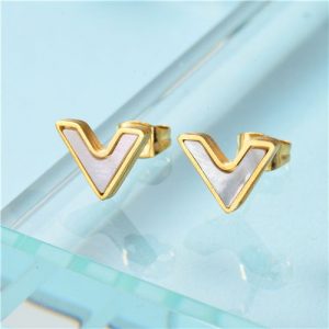 Aretes estilo Louis Vuitton modelo kb524A