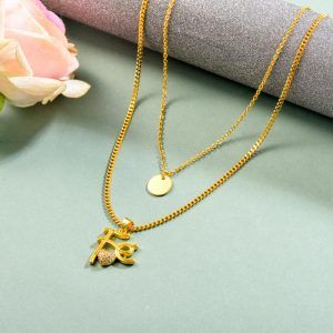 Collar doble lienzo FE