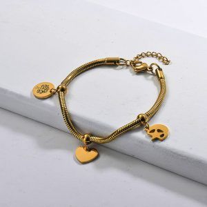 Pulseras Charm 3 dijes