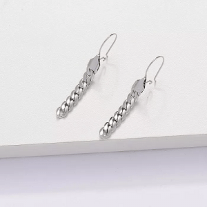 Pendientes colgantes de cadena