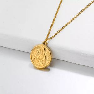 Collar dorado Maria