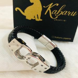 Pulsera caballero de cuero