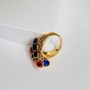 Anillo piedra colores N10