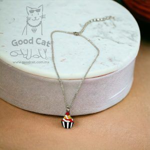Collar Cup Cake acero inoxidable