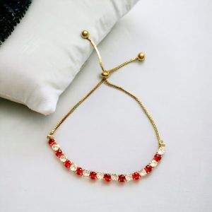 Pulsera ajustable mod 11762 chapa oro 18k