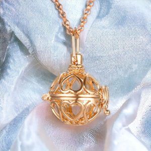 Collar Perfumero dorado mod11780