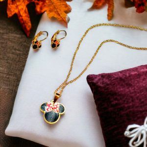 Conjunto de acero niña, mimy mouse mod11792