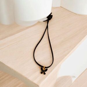 Chocker dije mariposa negro mod11772C