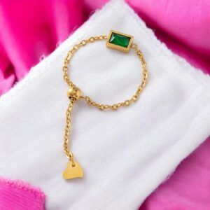 Anillo acero titanio estilo vintage mod11756