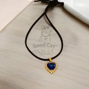 Choker piedra azul mod11769B