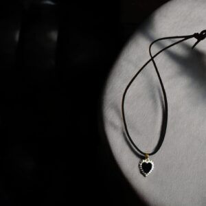 Choker piedra negra mod11769C