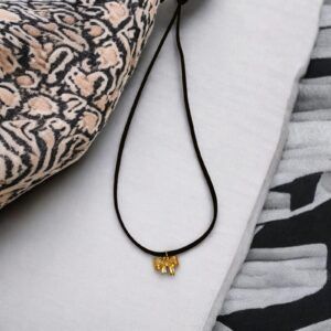 Chocker dije chapa oro 18k mod11775D