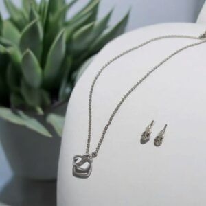 Collar corazon acero inoxidable mod11815