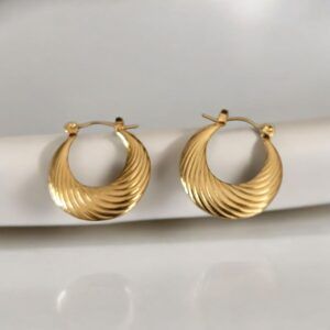 Aretes acero inoxidable CH-O 18K mod11842