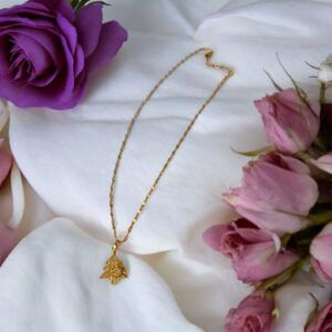 Collar acero inoxidable navidad mod11833