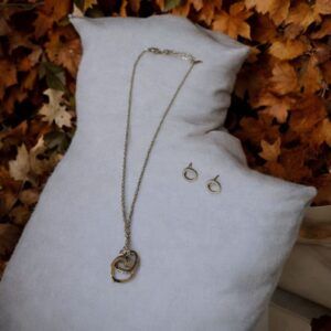 Collar corazon acero titanio mod11845
