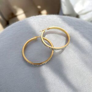 Aretes acero inoxidable CH-O 18K mod11883