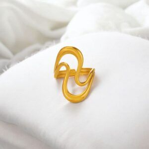 Anillo Acero inoxidable CH-O 18k mod11985