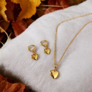 Conjunto collar y aretes CH-O 18K mod11978