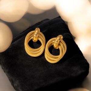 Aretes Acero Titanio mod12093