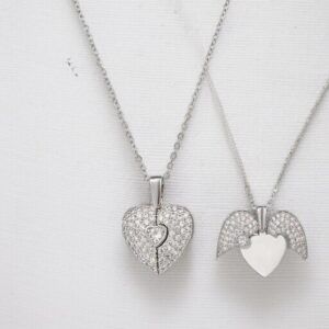 Collar corazon Acero Inoxidable mod12124