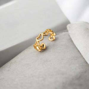 Anillo Acero Inoxidable CH-O 18k mod12153