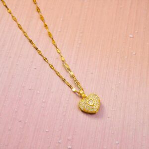 Collar corazon Acero Inoxidable mod12209