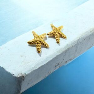 Aretes estrella de mar Acero inoxidable mod12232