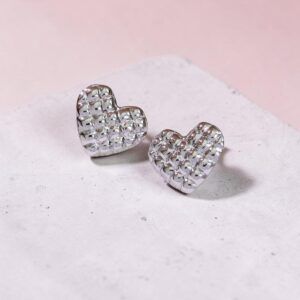 Aretes corazon Acero inoxidable mod12297